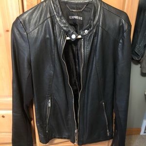 Leather jacket